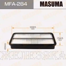Фильтр воздушный (элемент) TOYOTA Corolla,Celica,Carina 1.6-2.0,1.8D,2.0D,Camry 2.5,2.0TD 83> MAS